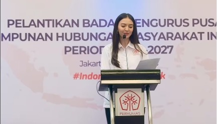 Aktris dan model Raline Shah kini menjabat sebagai Staf Khusus Bidang Kemitraan Global dan Edukasi Digital di bawah Menteri Komunikasi dan Digital (Menkomdigi), Meutya Hafid. ( Foto:IG@Raline Shah)